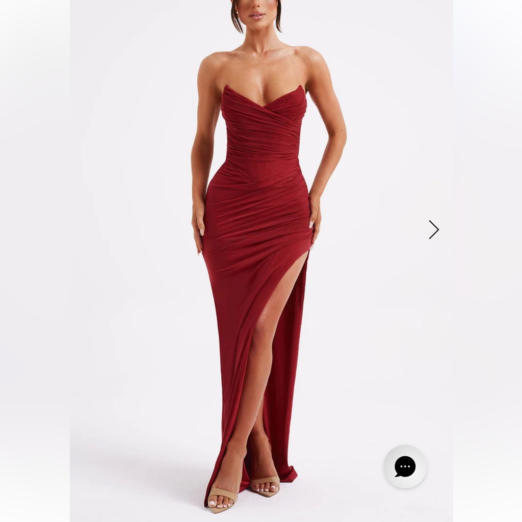 Giovanna Maxi Dress - Wine